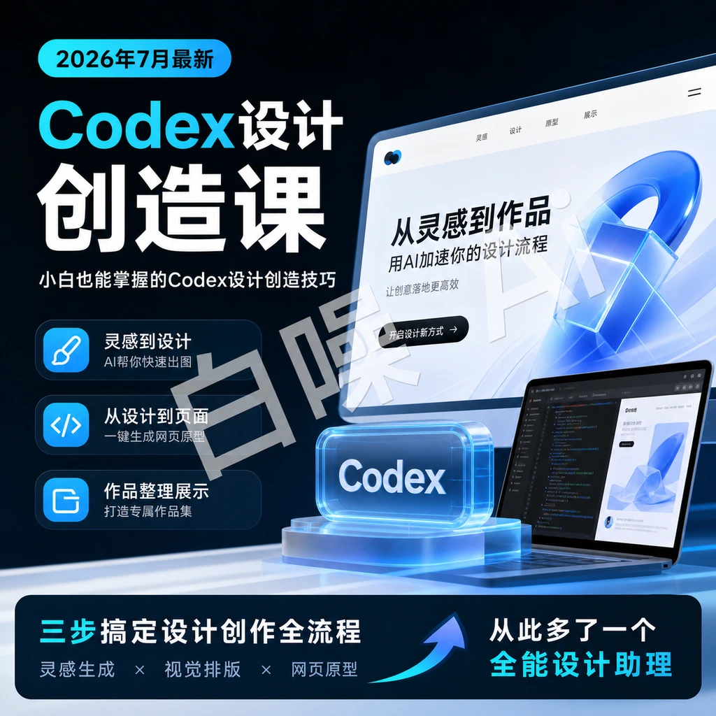 Codex设计创造课 设计师的AI智能体助手-聚财网创